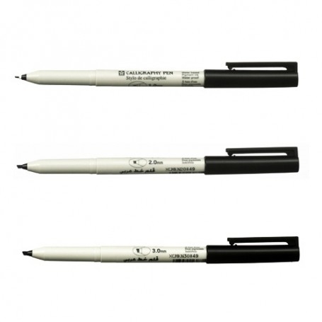 Ручка капилярная Pigma Calligraphy Pen Black 3мм - фото 10850