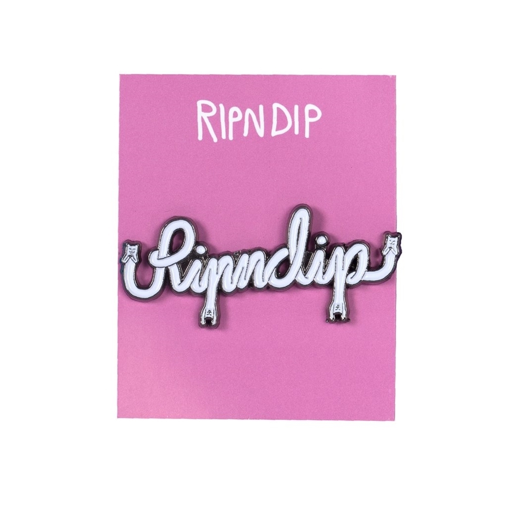 RIPNDIP Пин Nerm Script Pin - фото 13390