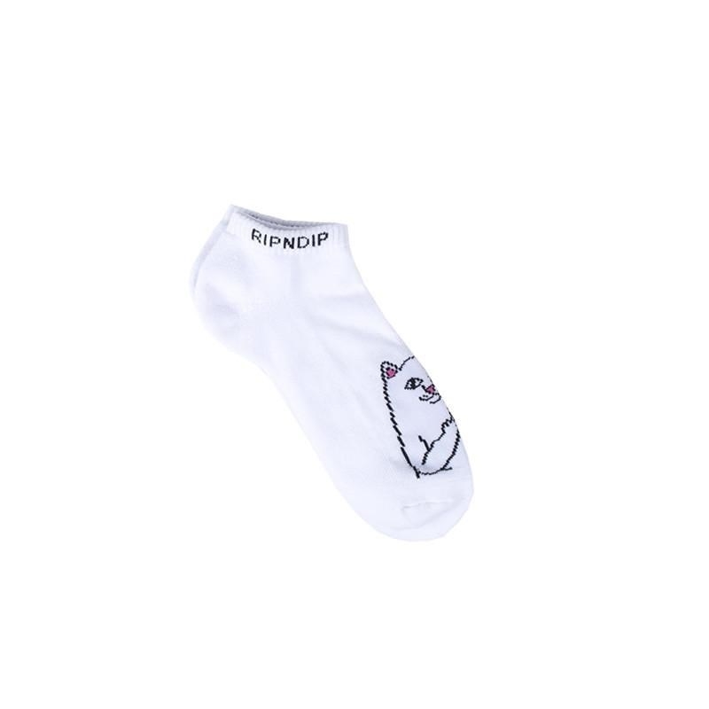 RIPNDIP Носки Lord Nermal Ankle Socks White - фото 14274