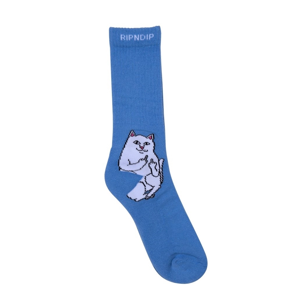 Носки Ripndip Lord Nermal Socks Baby Blue - фото 15126