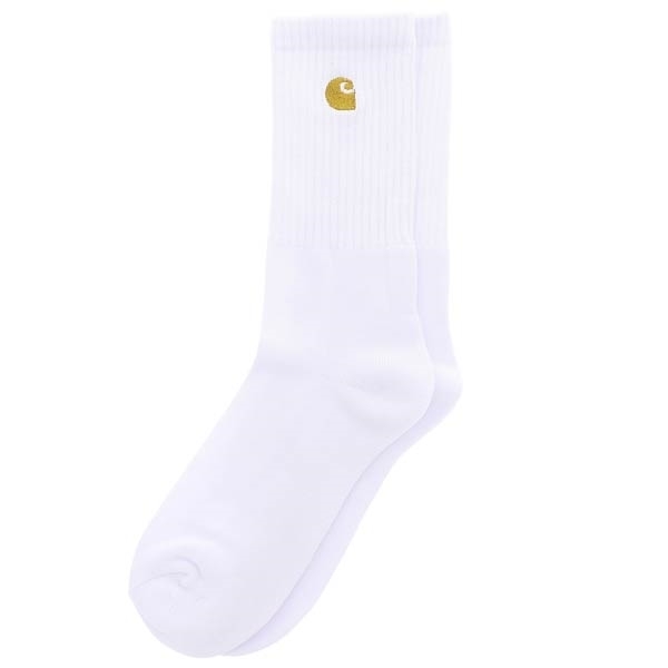 Carhartt Носки Chase Socks WHITE / GOLD - фото 15832