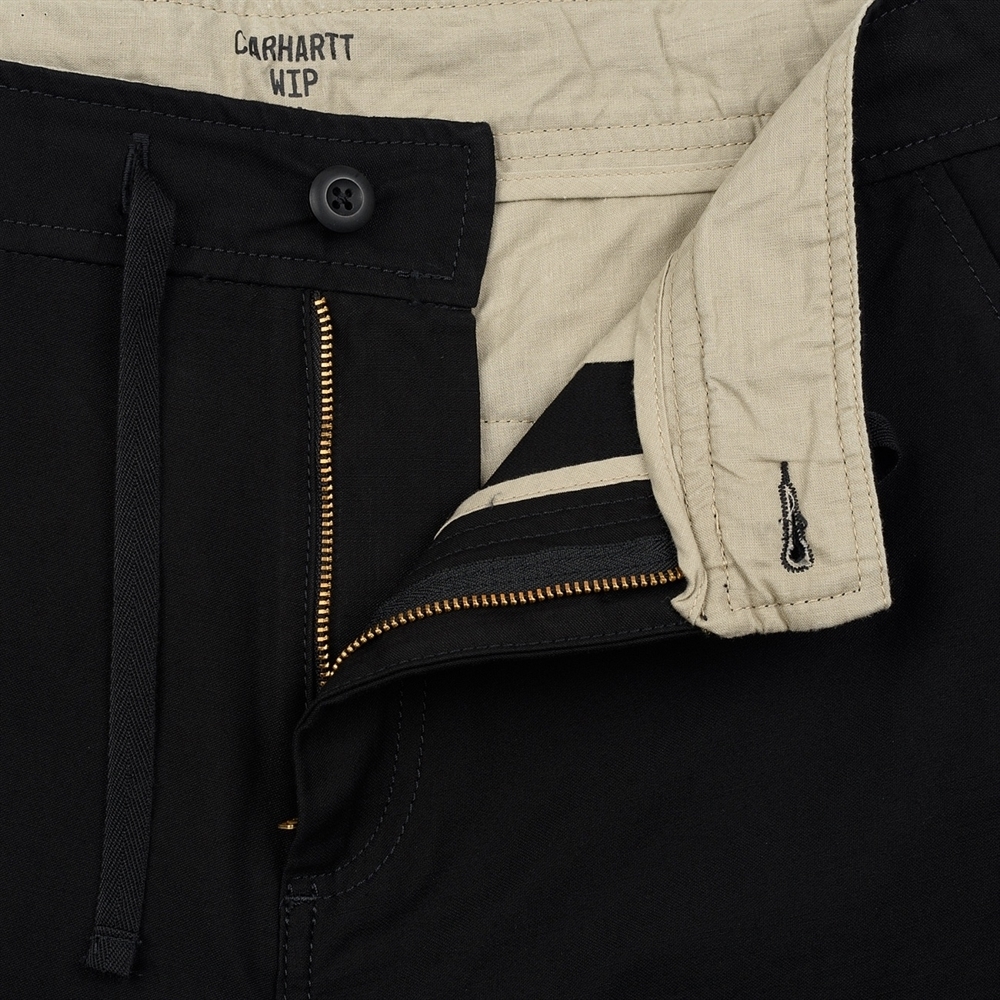 Carhartt WIP брюки Marshall Jogger BLACK (RINSED) - фото 16747