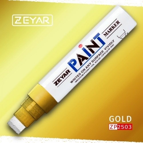 Zeyar Paint Маркер 15 мм золото - фото 16839