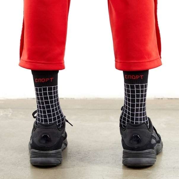 Волчок Носки SPORT черный - фото 16974