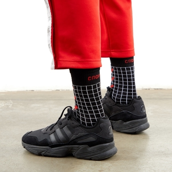 Волчок Носки SPORT черный - фото 16975