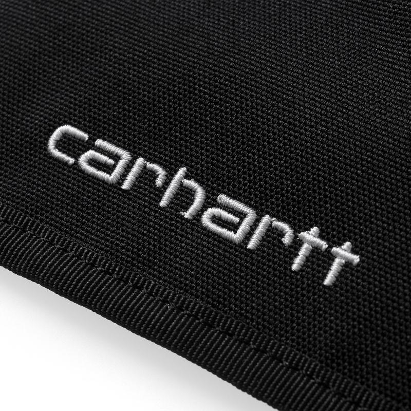 Carhartt WIP Бумажник Payton Wallet BLACK / WHITE. - фото 17827