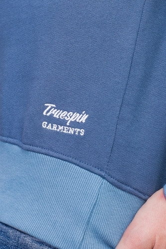 Толстовка TRUESPIN Sweatshirt #1 Bering Sea/Blue Shadow - фото 19053