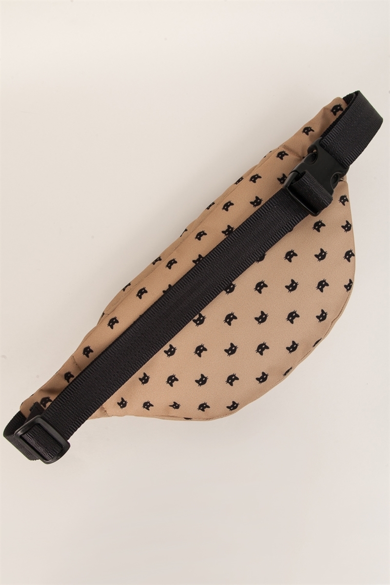 СУМКА НА ПОЯС ЗАПОРОЖЕЦ КОТИКИ БЕЖЕВЫЙ - фото 20010