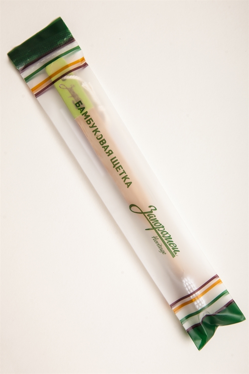 Зубная щётка ЗАПОРОЖЕЦ Bamboo Toothbrush SS18 Vernost - фото 21195