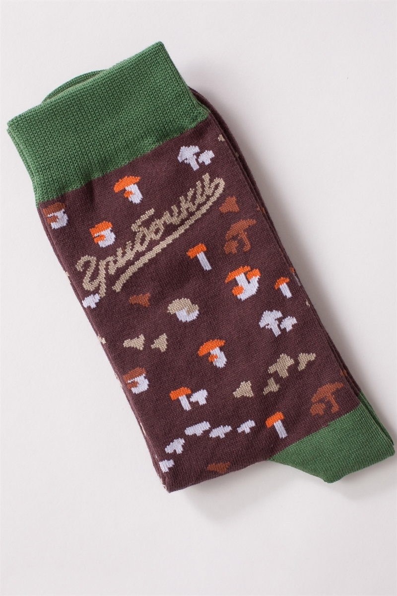 Носки ЗАПОРОЖЕЦ Грибочки - фото 21257