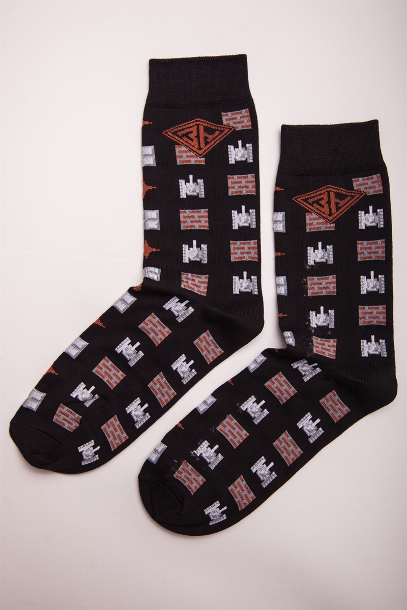 Носки ЗАПОРОЖЕЦ Танк Черный - фото 21323