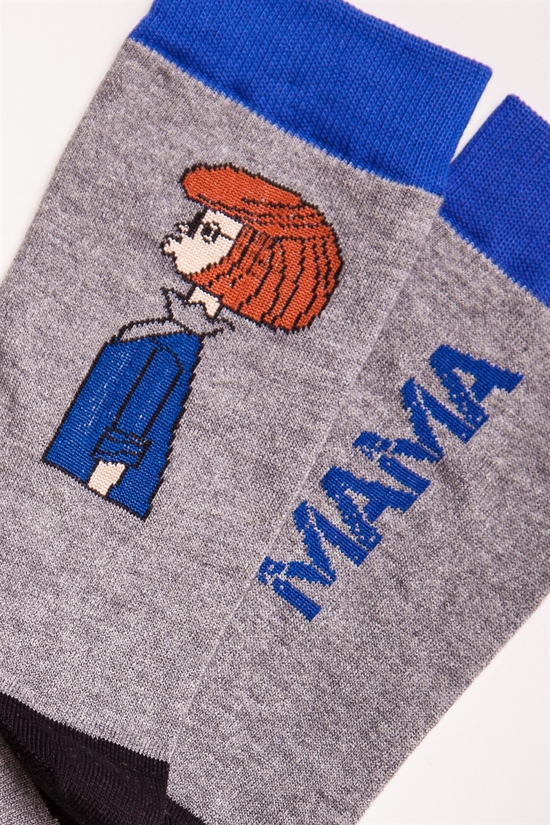 Носки ЗАПОРОЖЕЦ Мама-18 Серый - фото 21326