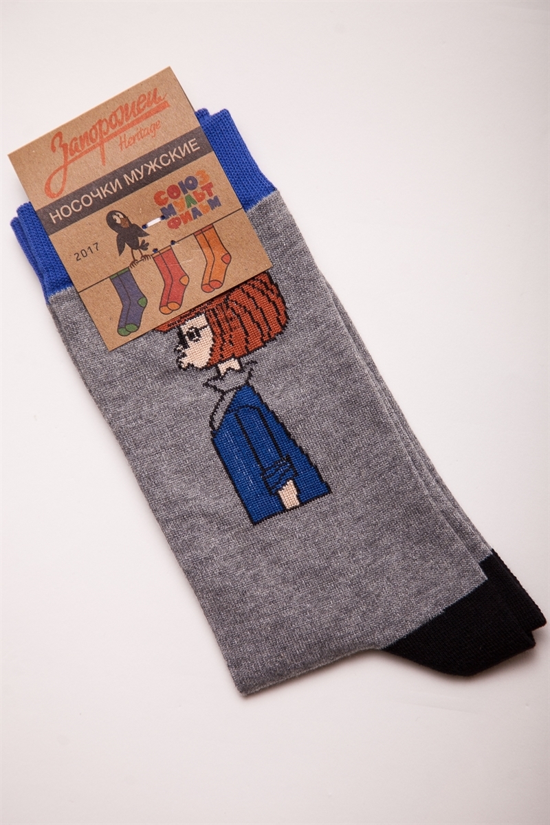 Носки ЗАПОРОЖЕЦ Мама-18 Серый - фото 21327