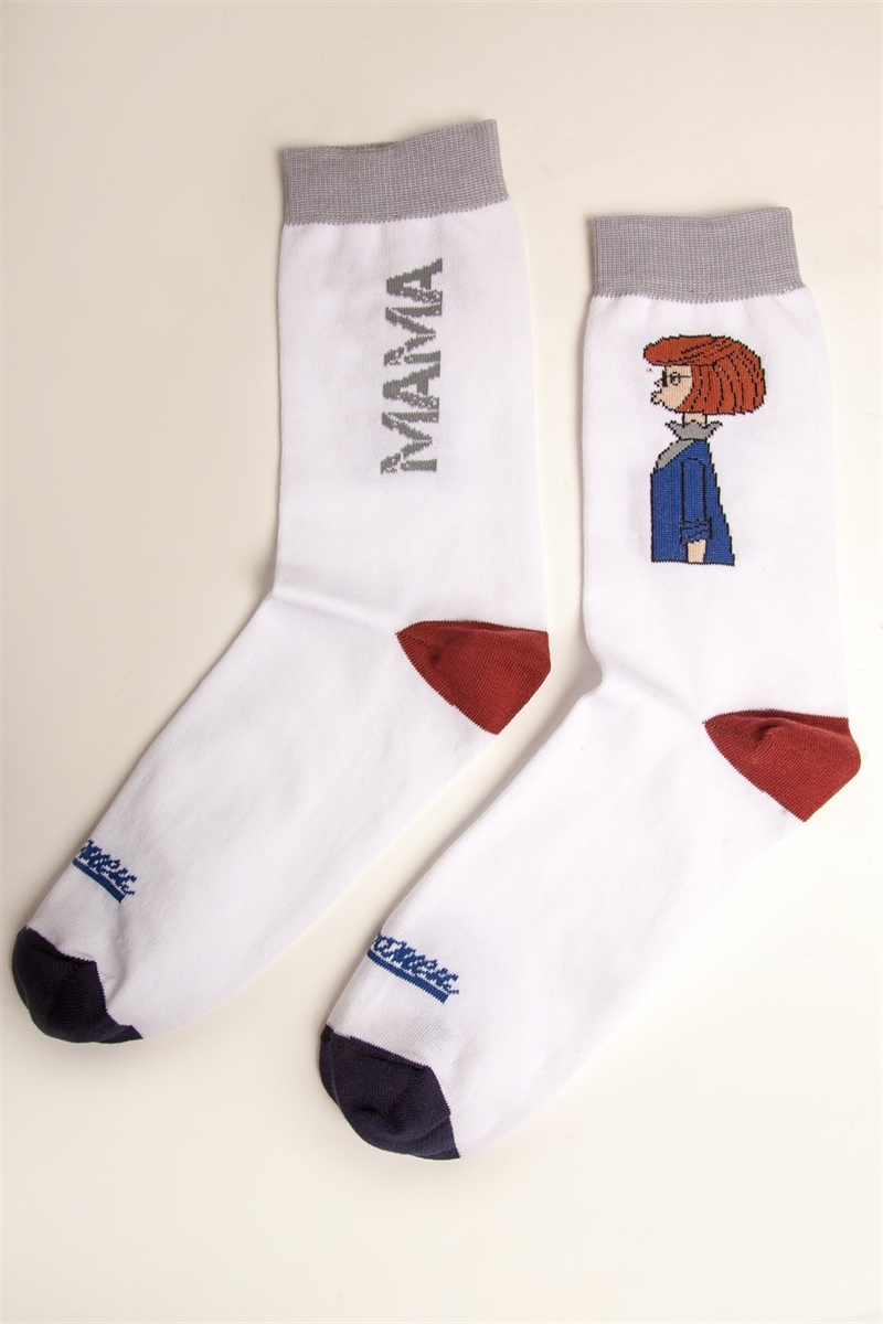 Носки ЗАПОРОЖЕЦ Мама-18 Белый - фото 21444