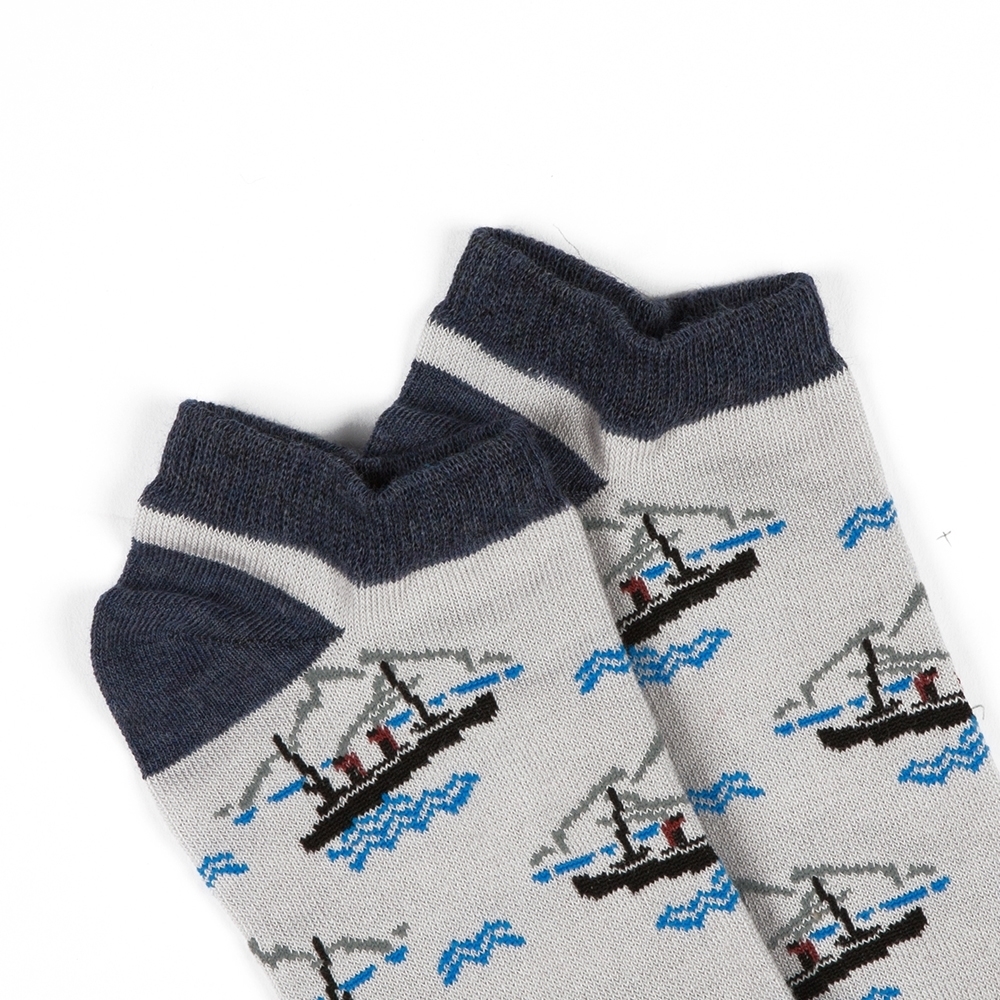 Носки ЗАПОРОЖЕЦ Корабль короткие 41-45 - фото 21491