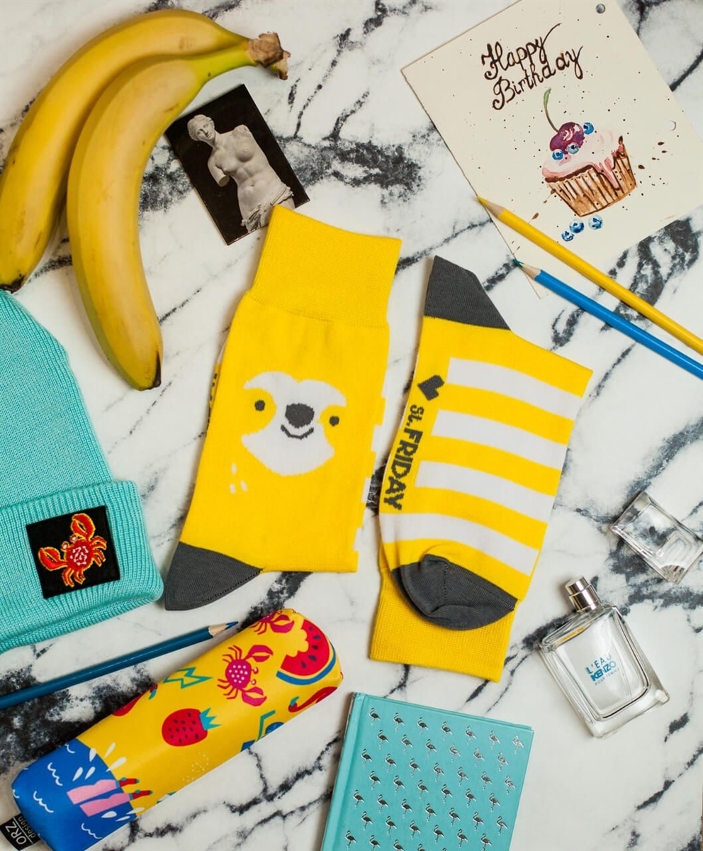 Носки St. Friday socks Лени… (Ленивец) - фото 23504