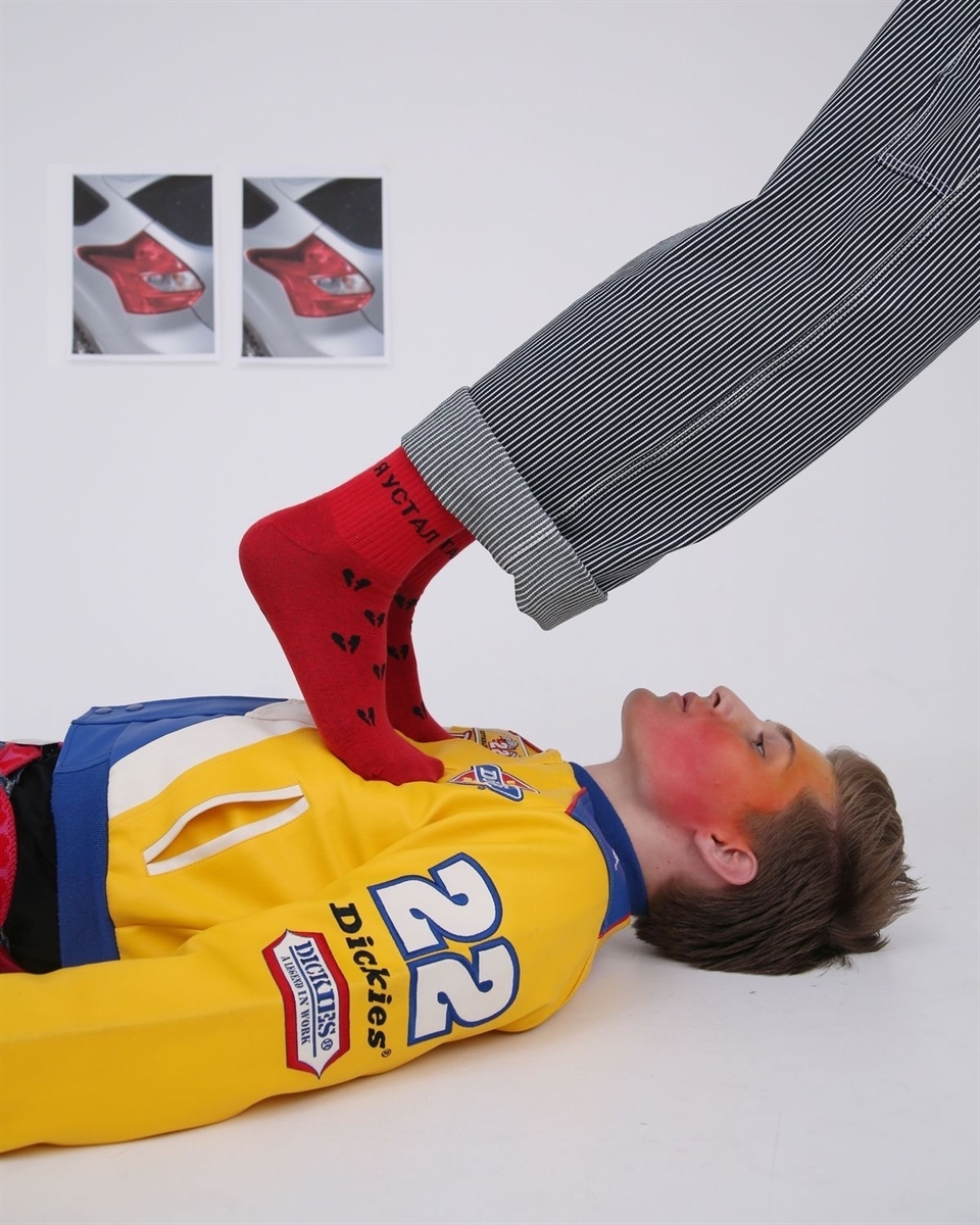 Носки St. Friday socks Я устал, хочу любви - фото 23655