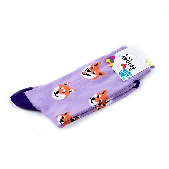 Носки St. Friday socks с собачками Сиба Ину St.Friday Socks - "Это фиаско, братан! - фото 23673