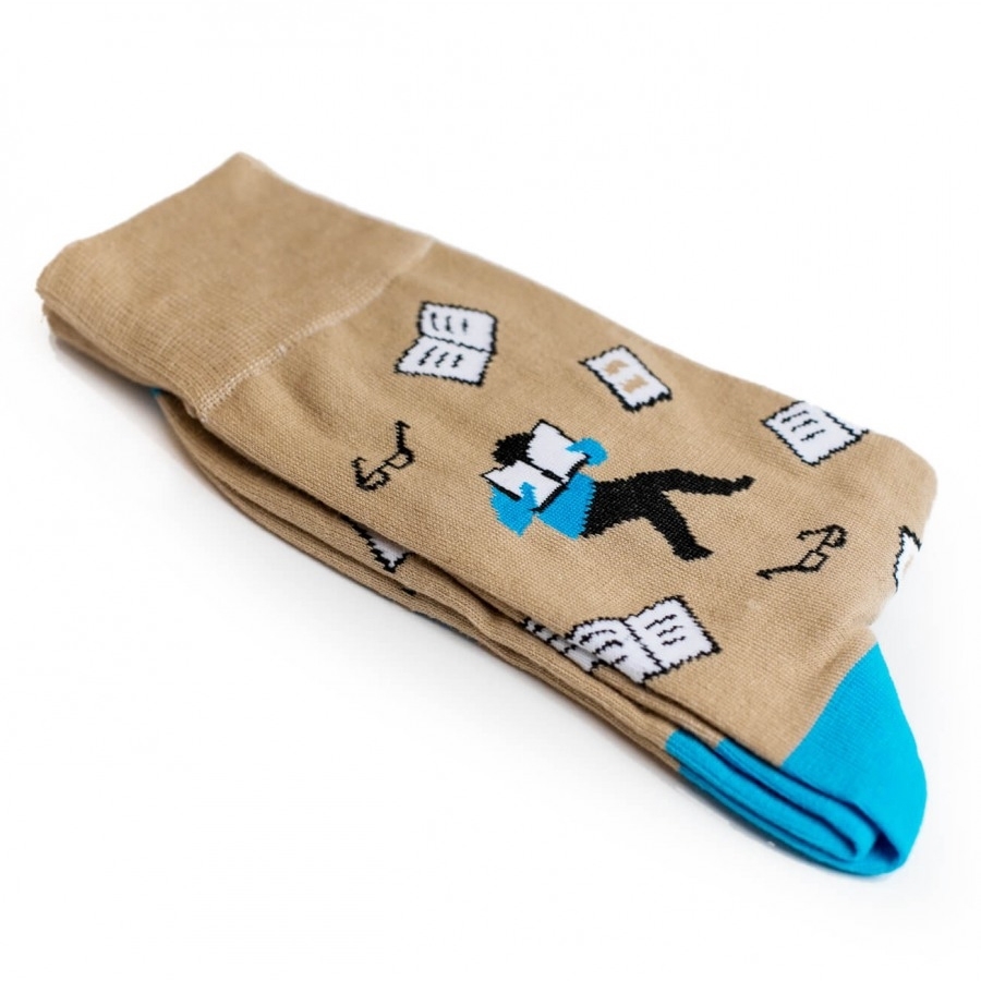 Носки St. Friday socks Читающая столица арт - фото 23694