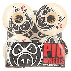 Колесо (комплект) Pig Pig Head Natural 56 mm/101A - фото 23835