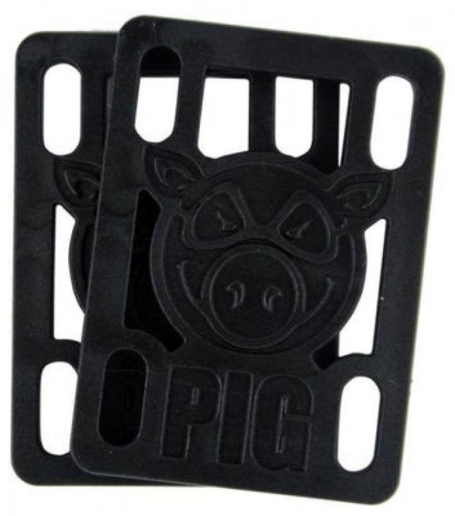 Подкладка (комплект) Pig Piles 1/4" Hard Risers Black - фото 23841
