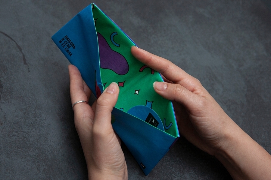 Кошелек New Wallet - New Selflove; сделан из Tyvek® - фото 24066