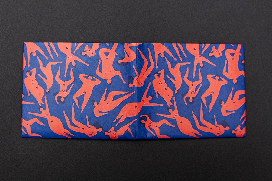 Кошелек New Wallet - New Diversity; сделан из Tyvek® - фото 24093