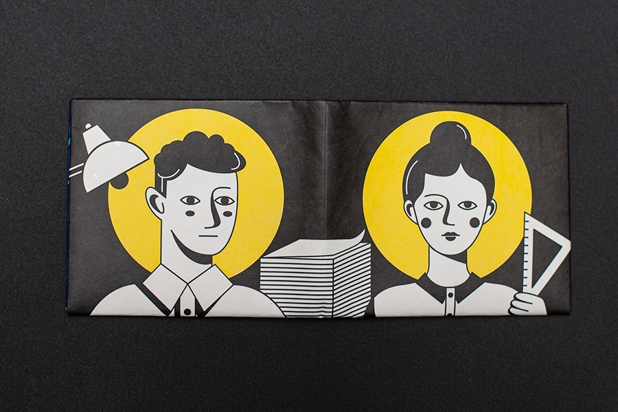 Кошелек New Wallet - New Bdsm; сделан из Tyvek® - фото 24099