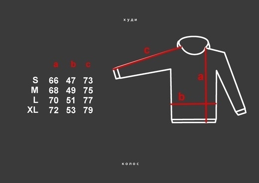 Толстовка Колос "Worldwide die" черная - фото 24486