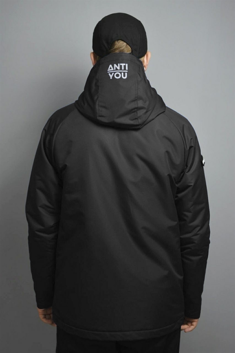 Куртка Anti Social черная - фото 25824
