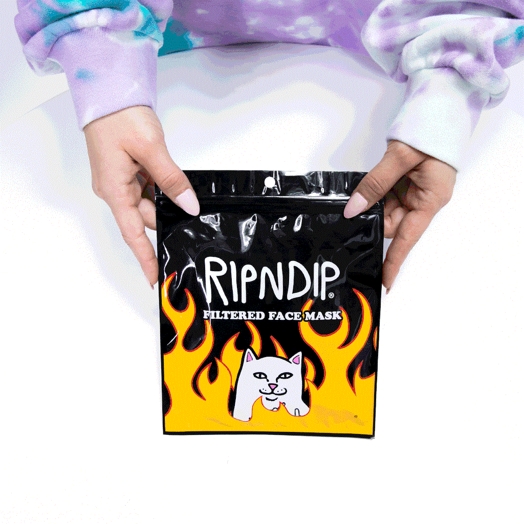 RIPNDIP Маска Welcome To Heck Ventilated Mask Black - фото 27266