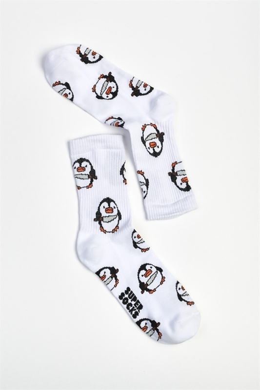 Носки SUPER SOCKS Пингвин - фото 28154