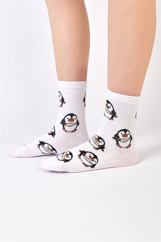Носки SUPER SOCKS Пингвин - фото 28155