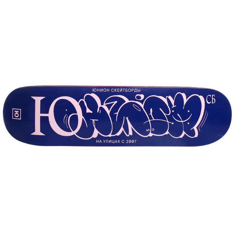 Юнион Дека Team 3 black-white medium concave - фото 28555