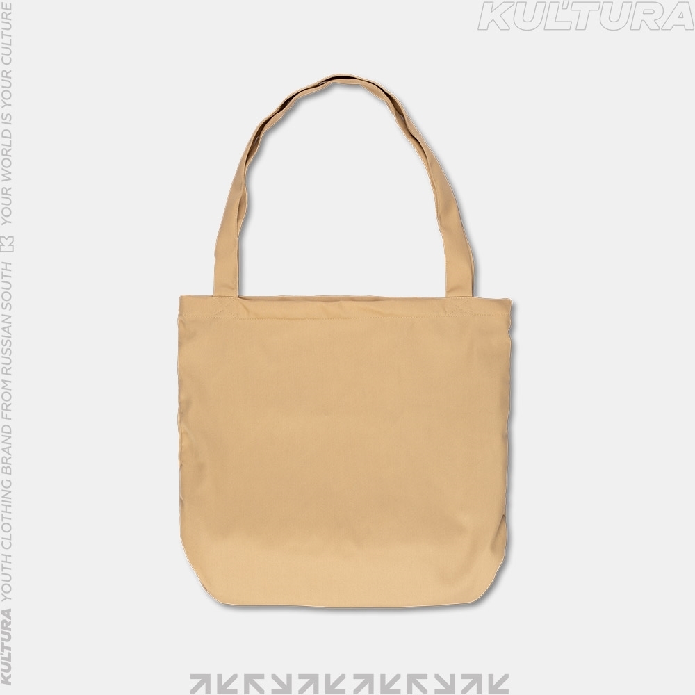 Шоппер КУЛЬТУРА "Logo", бежевый - фото 31503