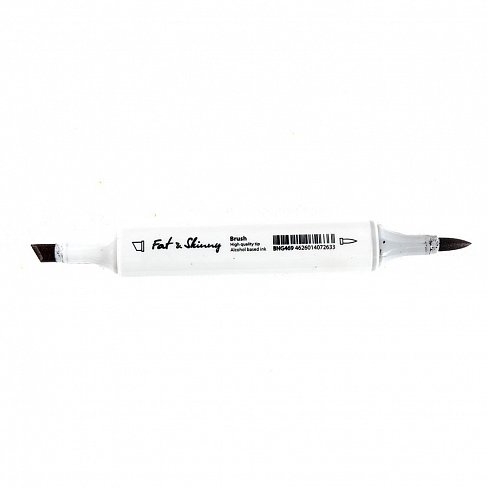 Y623 brush-маркер Fat&Skinny спиртовой двусторонний - фото 32594