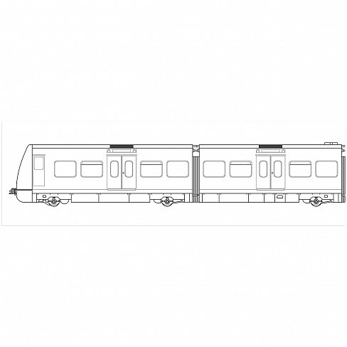 Скетчбук FLUX Copenhagen S-train 594x180mm 40страниц 170гр. - фото 32632