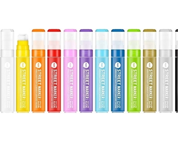 MTN Marker Street Paint 15 мм хром/Silver - фото 33093