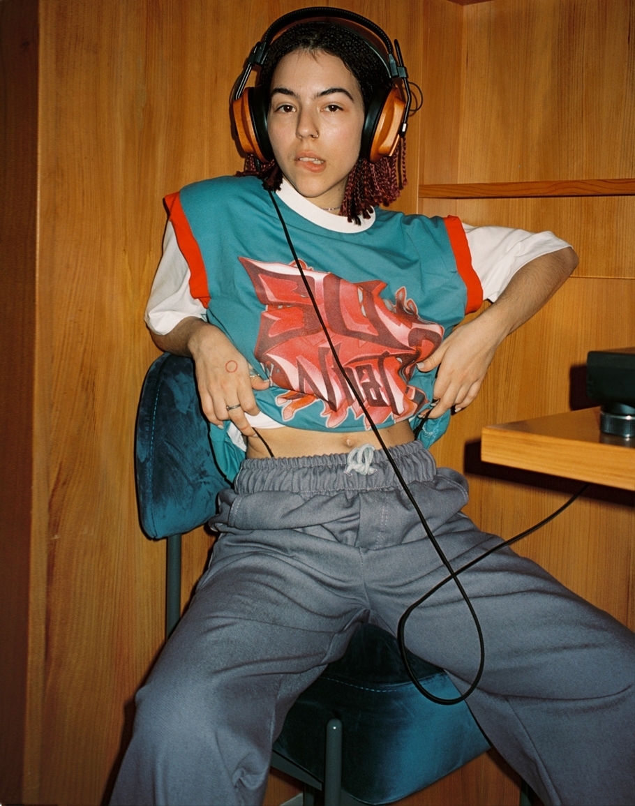 Широкие джинсовые брюки SoWhat? / серые - фото 33998