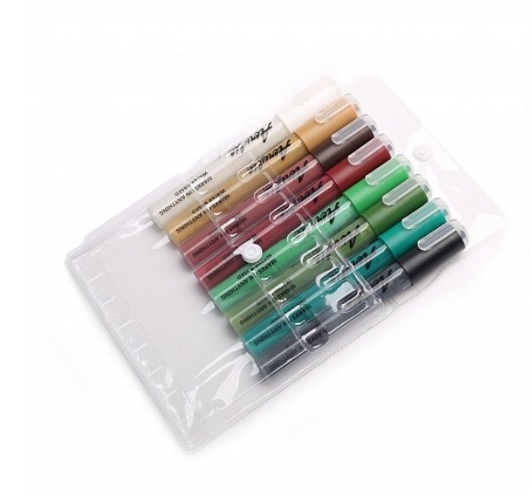 Fat&Skinny FOREST 8 шт набор маркеров акриловых двусторонних - фото 34230