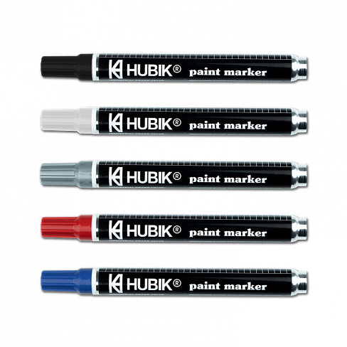 Hubik paint marker серебро - фото 34275