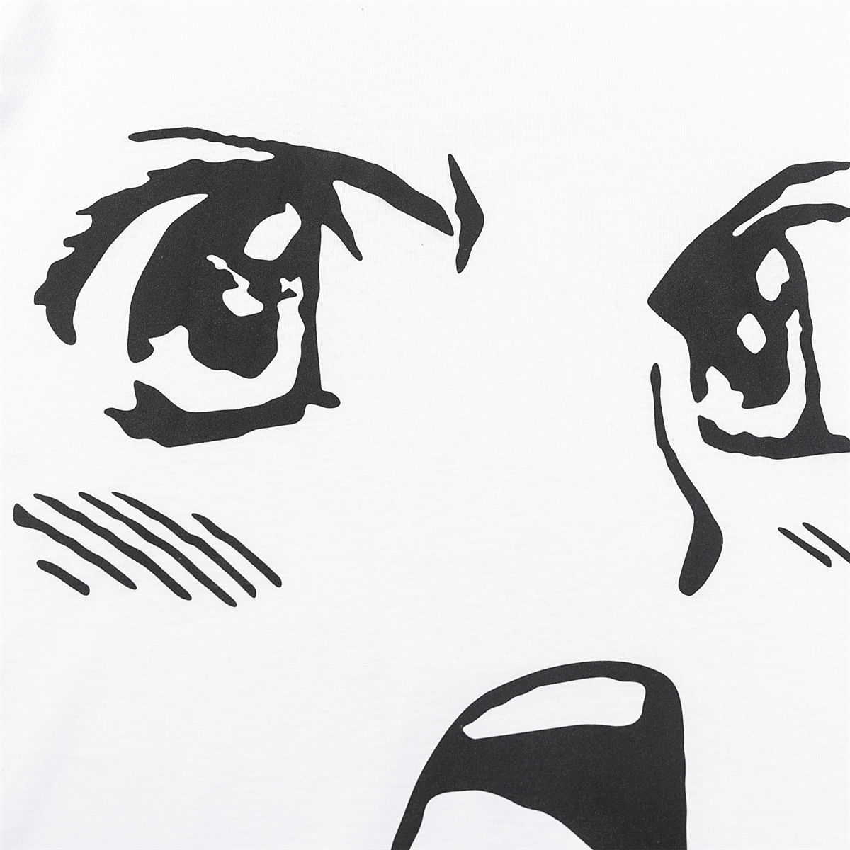 Горе Лонгслив ANGRY RLXD LS TEE белый - фото 34382