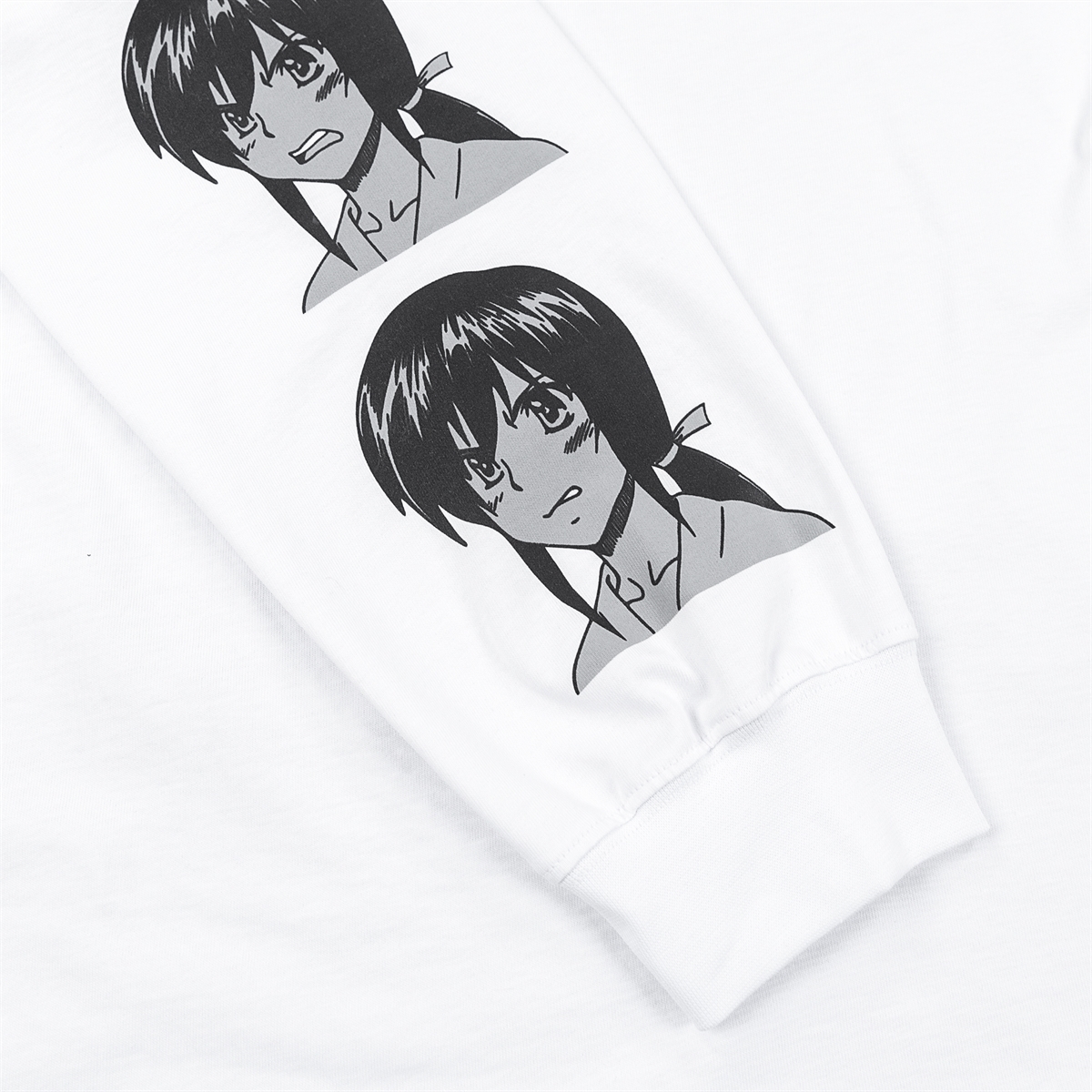 Горе Лонгслив ANGRY RLXD LS TEE белый - фото 34383