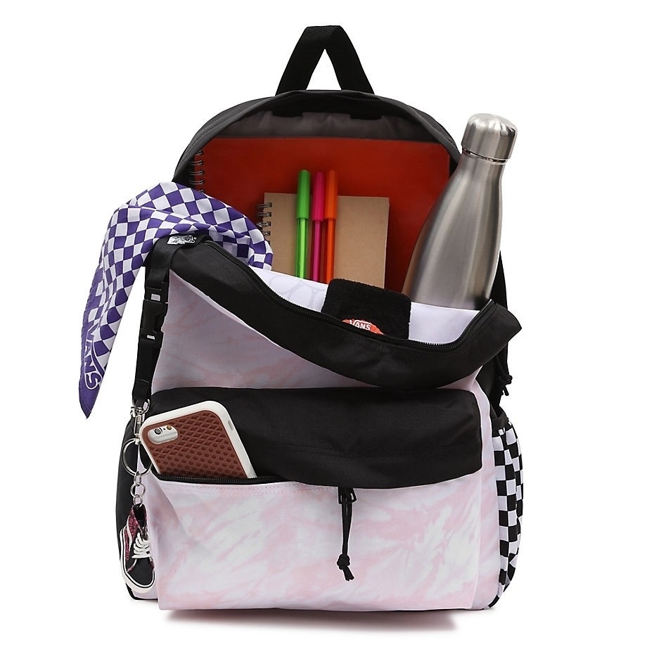 Рюкзак Vans VA49ZJYS4 WM STREET SPORT REAL CRADLE PINK LAT - фото 35063