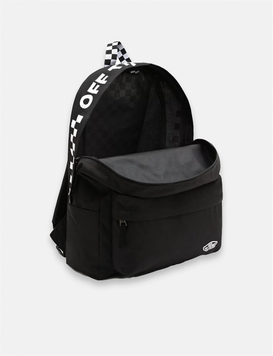 Рюкзак Vans VA49ZJ56M WM STREET SPORT REAL Black/White Che - фото 35066