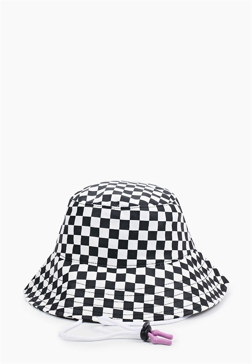 Панама Vans VA5GRG705 WM LEVEL UP BUCKET H CHECKERBOARD - фото 35096