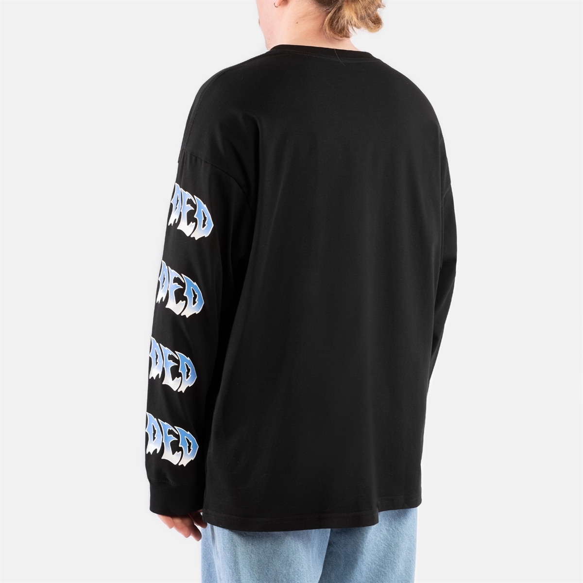 Горе лонгслив PUNK WALL RLXD LS TEE черный - фото 35191