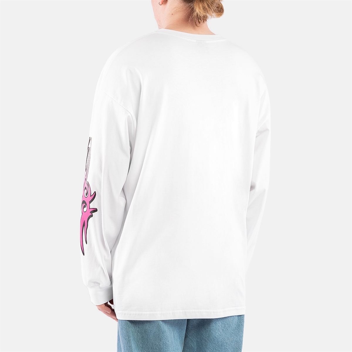 Горе лонгслив STARDUST RLXD LS TEE белый - фото 35195