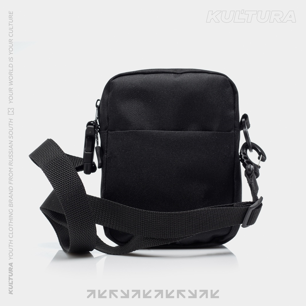 Cумка мессенджер КУЛЬТУРА "BOX LOGO", черный - фото 35424