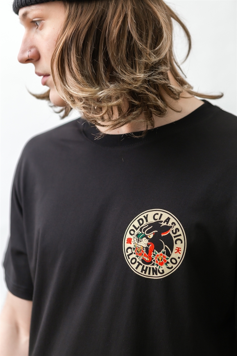 Футболка Oldy Panther черный - фото 35456
